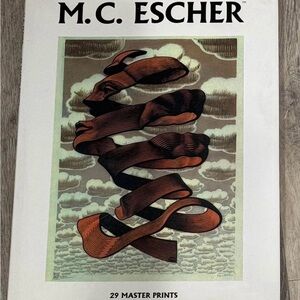 M.C. Escher Art Print Book with 29 Master Prints
